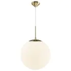 Nordlux Grant Pendelleuchte Glas Gold | Geeignet für E27